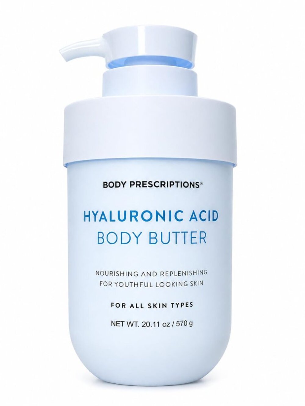 Body Prescriptions Hyaluronic Acid Body Butter Hydrating Moisturizing Cream for
